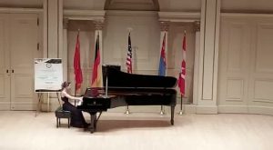 Susanna Cosulich @ Carnegie Hall - Crescendo International Competition 2023